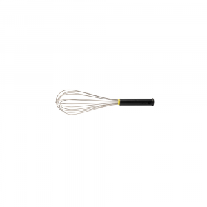 Black stainless steel whisk - 16 wires