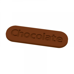 Molde para plato de ''Chocolate''