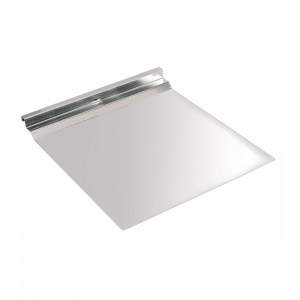 Stainless steel plate for push guitar 40x40cm