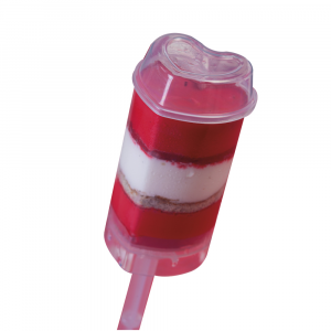 Heart-shaped Push Up Pops - Ice Cream Moulds