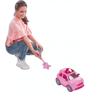 Zuru - Sparkle Girlz Auto Rosa R/C con Bacchetta Magica