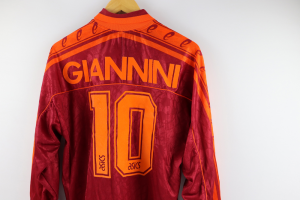 1995-96 Roma Maglia Asics #10 Giannini L (Top)