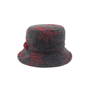 Cappello Cloche Marone Hat