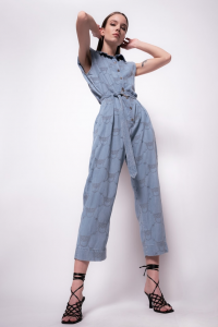  SHOPPING ON LINE PINKO TUTA IN SANGALLO INDACO UNICA PREVIEW NEW COLLECTION WOMEN'S SPRING SUMMER 2022
