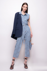  SHOPPING ON LINE PINKO TUTA IN SANGALLO INDACO UNICA PREVIEW NEW COLLECTION WOMEN'S SPRING SUMMER 2022