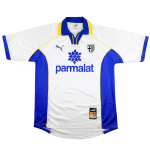 1997-98 Parma Maglia Puma Parmalat (Top)