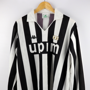 1989-90 Juventus Maglia Kappa Upim (Top)