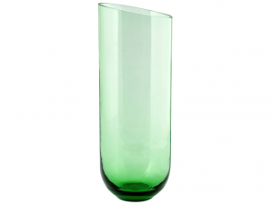 Vaso In Vetro, H37 Cm, Verde