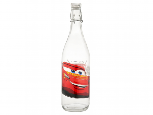 Bottiglia In Vetro Acqua Cars3 Lt1