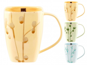 Mug In Ceramica, 360 Ml, Colori Assortiti