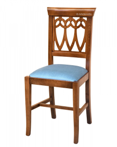 Klassischer Stuhl mit schöner Rücklehne