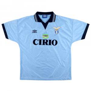 1996-97 Lazio Maglia Umbro Cirio Home L (Top)