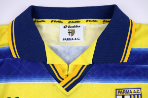1998-99 Parma Maglia Lotto Parmalat Home XL (Top)