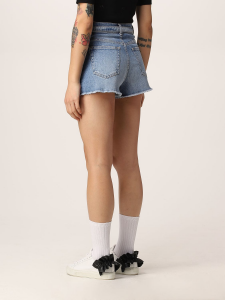 SHOPPING ON LINE PINKO SHORT IN DENIM CORTO GINA 3 PREVIEW NEW COLLECTION WOMEN'S SPRING SUMMER 2022