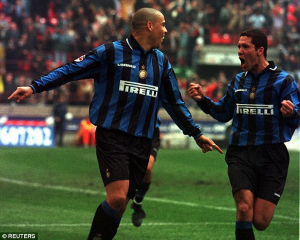 1997-98 Inter Maglia Umbro Home L (Top)