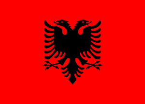 BANDIERA ALBANIA