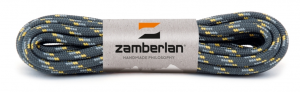   ZAMBERLAN® ROUND LACES - Grey / Yellow 