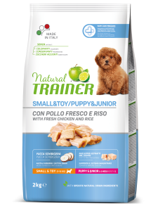 NATURAL TRAINER | LINEA SECCO CANE Puppy & Junior Mini Pollo Fresco / 2kg