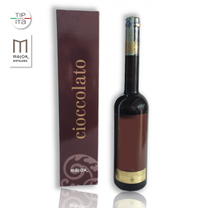 Scatola Regalo per liquori Major - Linea Classica, Cioccolato & Visciola