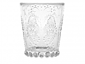 6 Bicchieri In Vetro Trasparente Siena Cl24 3221