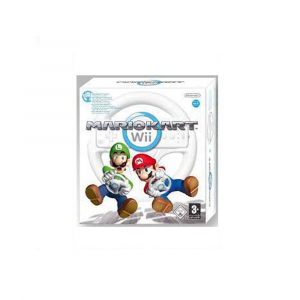 Mario Kart Wii + Volante - usato - Wii