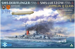 SMS Derfflinger 1916 + SMS Lützow 1916 + Zeppelin Q-class (