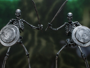 Golden Axe: SKELETON SOLDIER 2-Pack Silver Exclusive 1/12 by Storm Collectibles