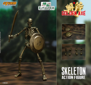 Golden Axe: SKELETON SOLDIER 2-Pack Gold Exclusive 1/12 by Storm Collectibles
