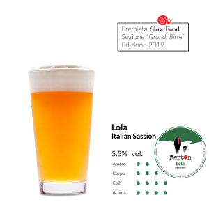 Birra Lola - 33/75cl - Premiata Slow Food