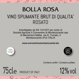 Bolla Rosa - Vino Spumante Brut Rosè 2021- 75cl