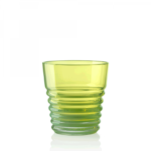 Bicchiere Met Whisky Verde Acido