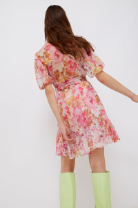All-over Floral Print dress