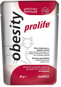 Prolife- Obesity -linea vet formula -gatto  umido 0,85g