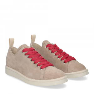 Panchic P01M suede taupe red