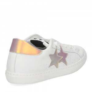 2Star sneaker low bianco rosa cangiante-5