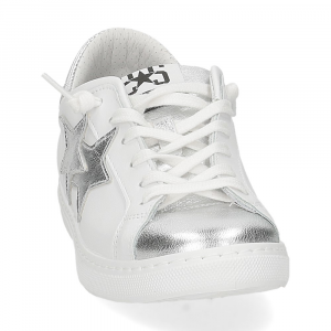 2Star sneaker low bianco argento-3