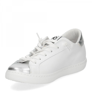 2Star sneaker low bianco argento-4