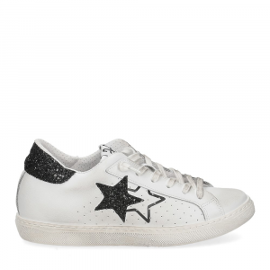2Star sneaker low bianco nero-2