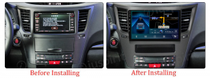 ANDROID autoradio navigatore per Subaru Outback Subaru Legacy 2010-2014 CarPlay Android Auto GPS USB WI-FI Bluetooth 4G LTE