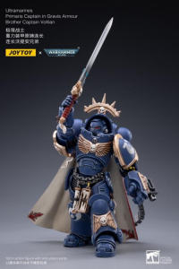 Warhammer 40K Ultramarines Primaris Captain ​​​​​​​(Gravis Armour) BROTHER CAPTAIN VOLTAIN by Joy Toy