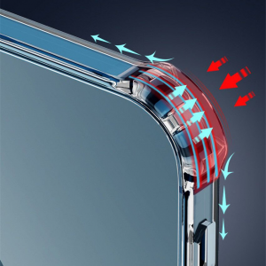 Cover MagSafe magnetica trasparente per iPhone 12 e 12 Pro, 12 Pro Max