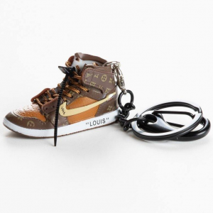 Air Jordan 1 high 'Louis Vuitton' portachiavi sneakers 3D da collezione | Blacksheep Store