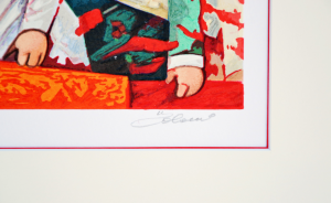 Talani Giampaolo Serigrafia Partenze Rosse Formato cm 30x30