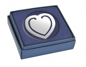 Selezione Zanolli Segnalibro Cuore silver plated con sacchetto