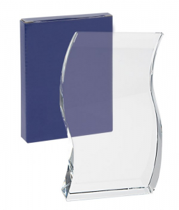 Trofeo pergamena in vetro