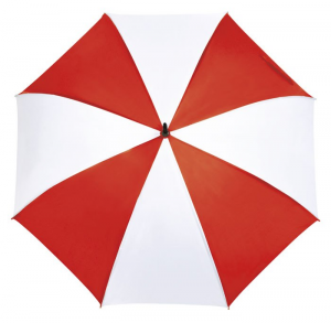 Ombrello Golf Bianco Rosso
