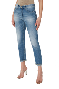Mila five-pocket carrot fit jeans