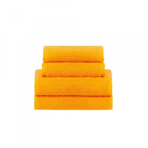 Asciugamano Madeira Ospite Giallo Arancio 500 gr/mq