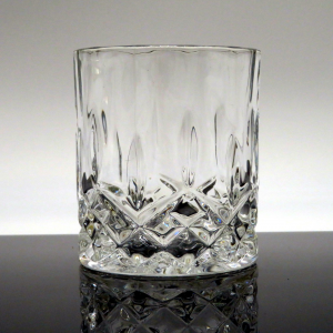 Bicchieri liquore spirits vetro cristallino 35cl assortiti 4 pezzi