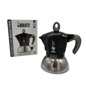 Bialetti caffettiera inox e alluminio induzione 2 tazze